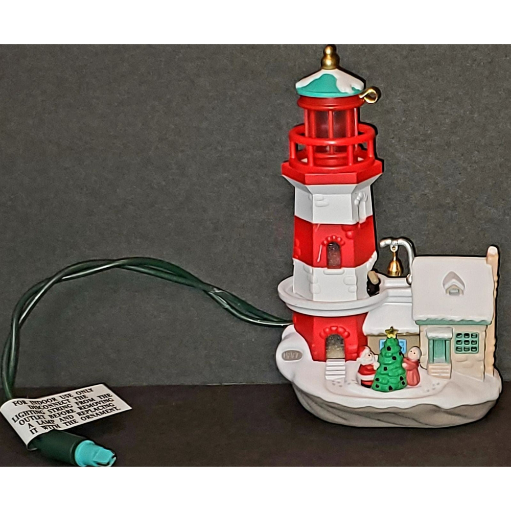 Hallmark Keepsake 1997 Lighthouse Greetings Collector's Series #1 Magic Light